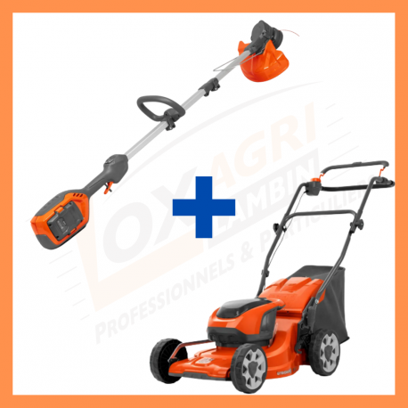 HUSQVARNA LC137I MAAIER IN VERPAKKING + 215IL SNOERSNIJDER