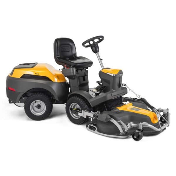 STIGA PARK 500 WX voormaaier – Ervaring incl. Combi 100 Q Plus maaier dek
